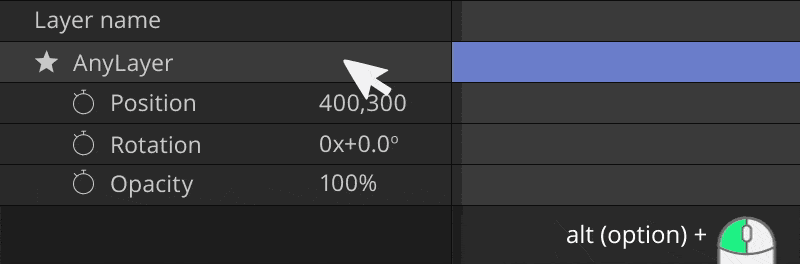 Adding expression to a property